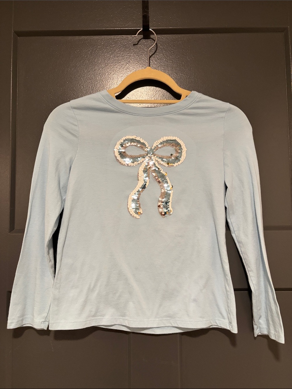 Girls Reversible Sequin Shirt